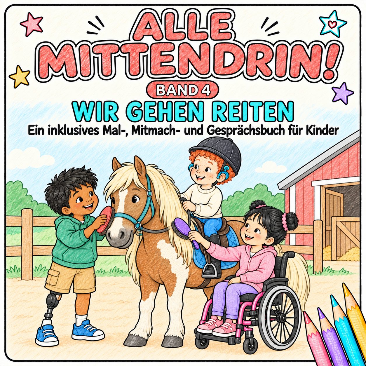 Alle mittendrin! – Band 4: Wir gehen reiten